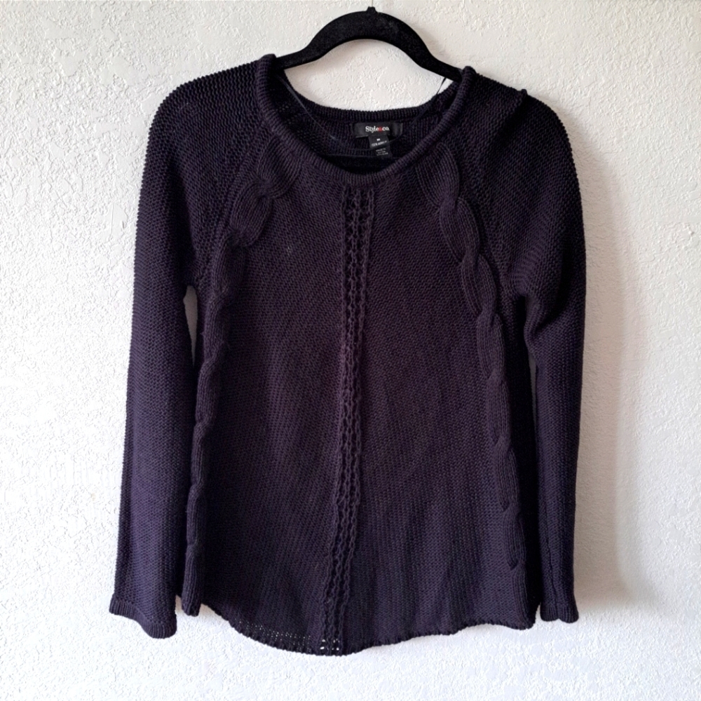 Style & Co. Black Sweater